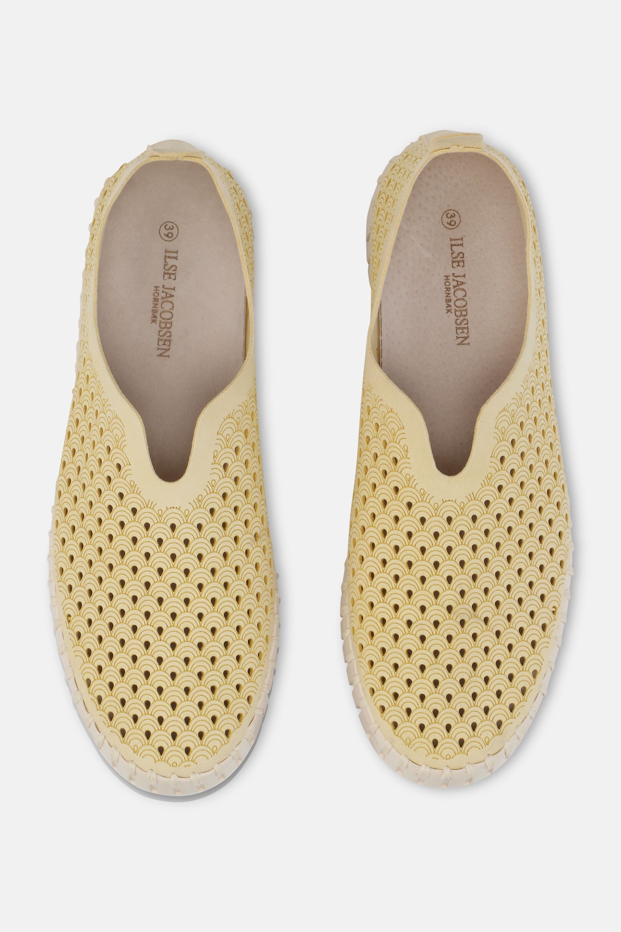 Platform Tulip Flats - Double Cream